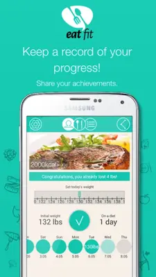 Eat Fit Free android App screenshot 0
